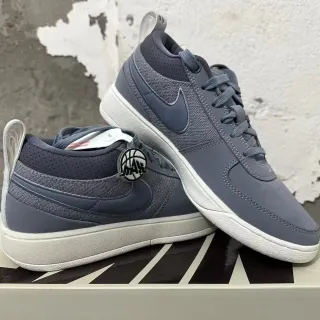Nike Court Legacy Low नीला सफेद छिद्रित जीभ जीवनशैली जूते