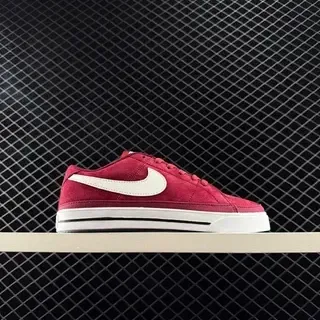 Nike Court Legacy लाल सुड लाइफस्टाइल स्नीकर