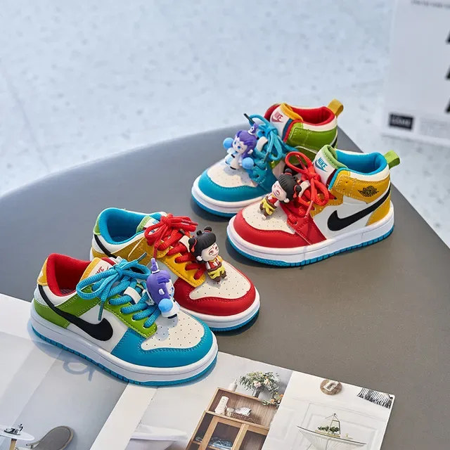 Nike Dunk Low Multicolor Panelled Lifestyle Sneakers 4