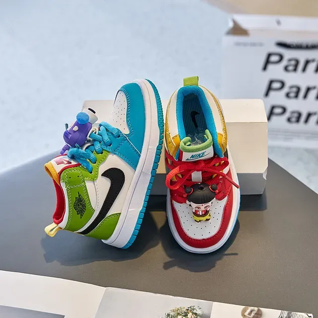 Nike Dunk Low Multicolor Panelled Lifestyle Sneakers 7