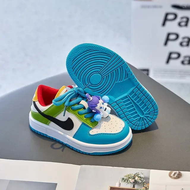 Nike Dunk Low Multicolor Panelled Lifestyle Sneakers 14