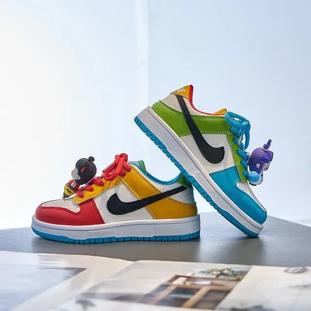 Nike Dunk Low Multicolor Panelled Lifestyle Sneakers 15