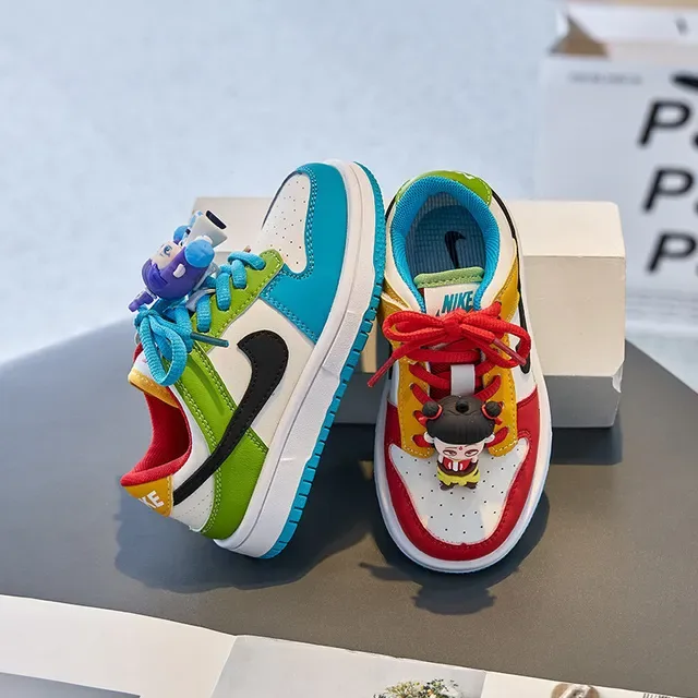Nike Dunk Low Multicolor Panelled Lifestyle Sneakers 17