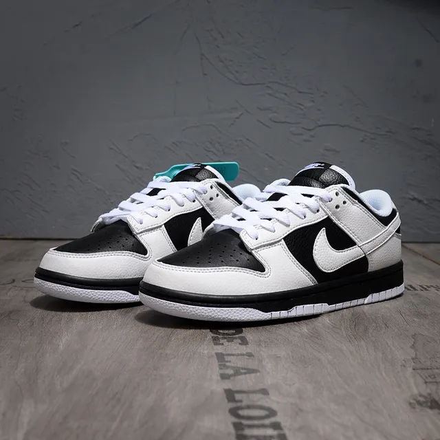 Nike Dunk Low White Black Panda Lifestyle Sneakers 4