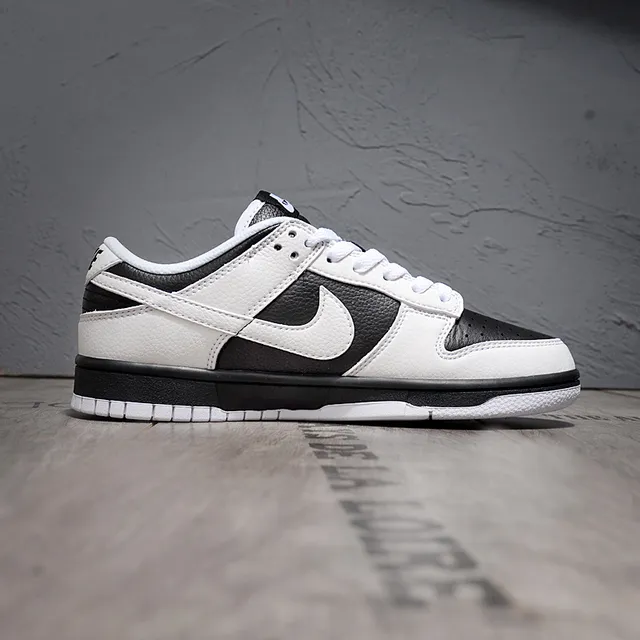 Nike Dunk Low White Black Panda Lifestyle Sneakers 6