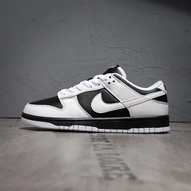 Nike Dunk Low White Black Panda Lifestyle Sneakers 7