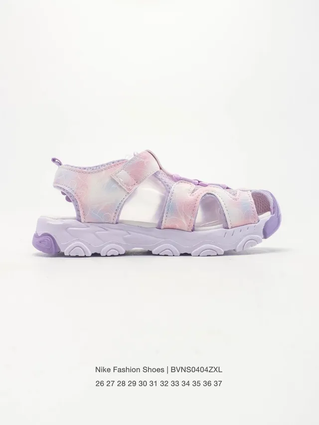 Nike Floral-Embellished Multi-Strap Chunky Sole Casual Sandals 5