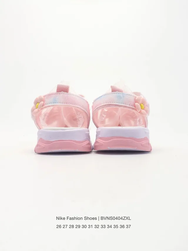 Nike Floral-Embellished Multi-Strap Chunky Sole Casual Sandals 17