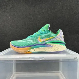 Nike G.T. Cut Green Purple Ribbed Knit Basketball Shoes