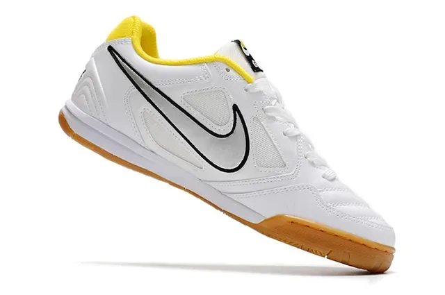 Nike Gato White Yellow Low-Top Synthetic Mesh Upper Sneakers 15