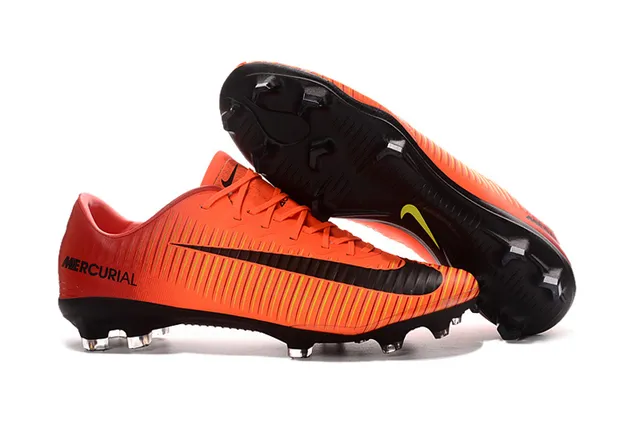 Nike Verde Negro Bajo Corte Superior Sintético Textura Acanalada Suelo Firme Zapatos de Fútbol 4