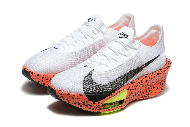 Nike Invincible Run Speckled Orange White Running Shoes 2
