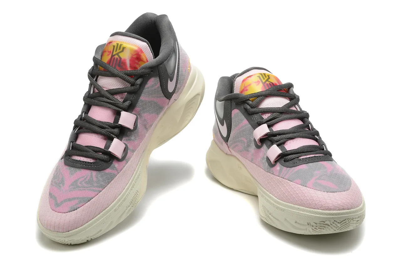 Nike KD Multicolor Low-Top Silhouette Layered Synthetic Cage Overlay Basketball Shoes 9