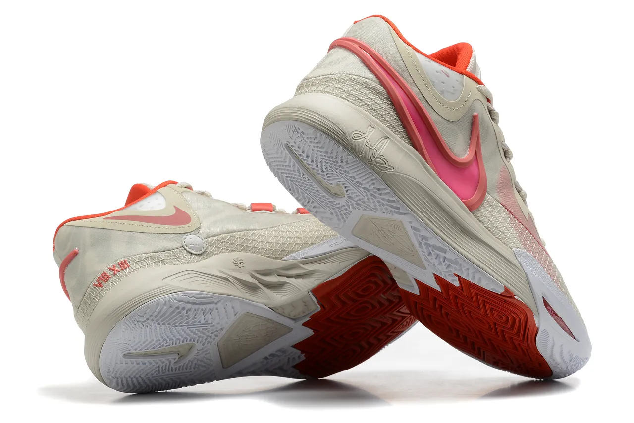 Nike KD Multicolor Low-Top Silhouette Layered Synthetic Cage Overlay Basketball Shoes 20