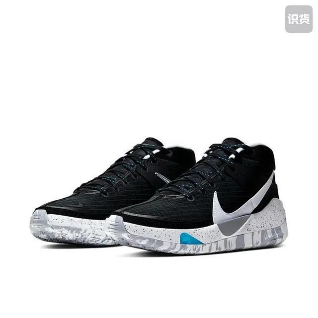 Nike KD13 Black White Speckled Basketball Shoes 2