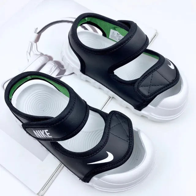 Nike Enfants Bleu Deux brides Velcro Sandales Casual 6