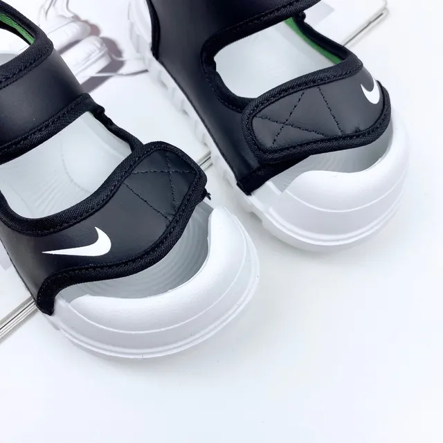Nike Enfants Bleu Deux brides Velcro Sandales Casual 10