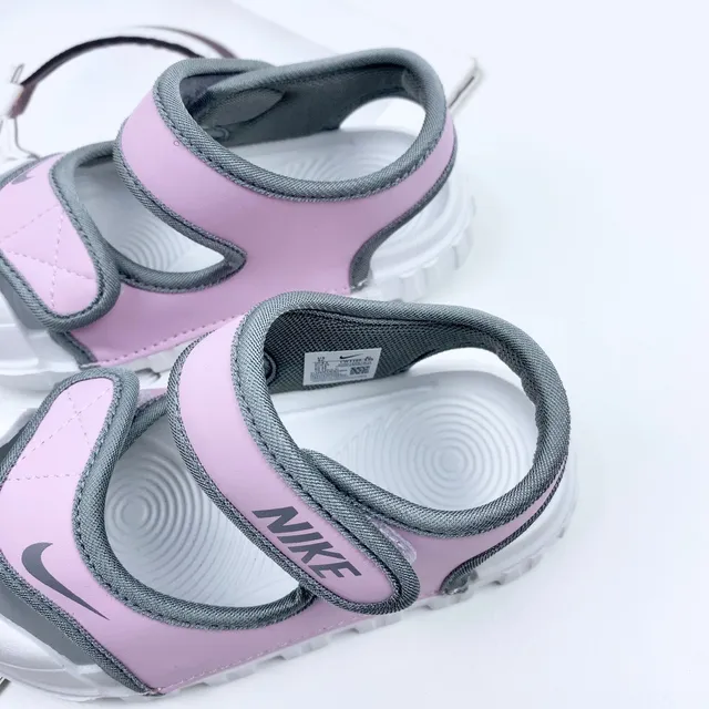 Nike Enfants Bleu Deux brides Velcro Sandales Casual 14