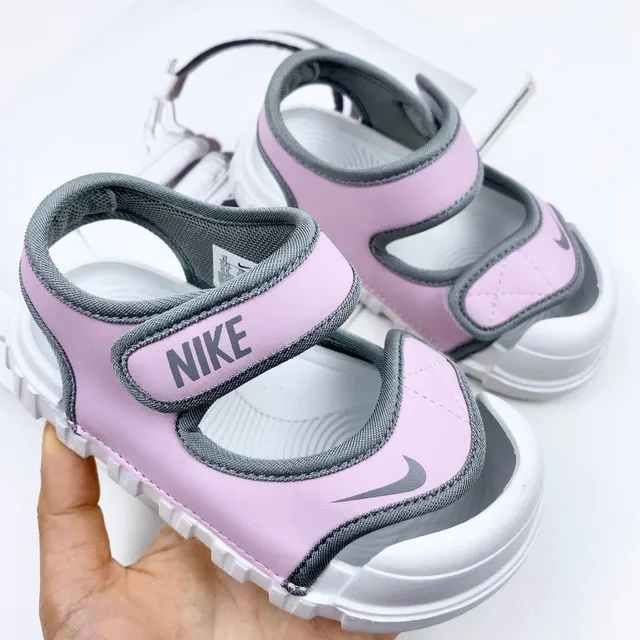 Nike Enfants Bleu Deux brides Velcro Sandales Casual 17