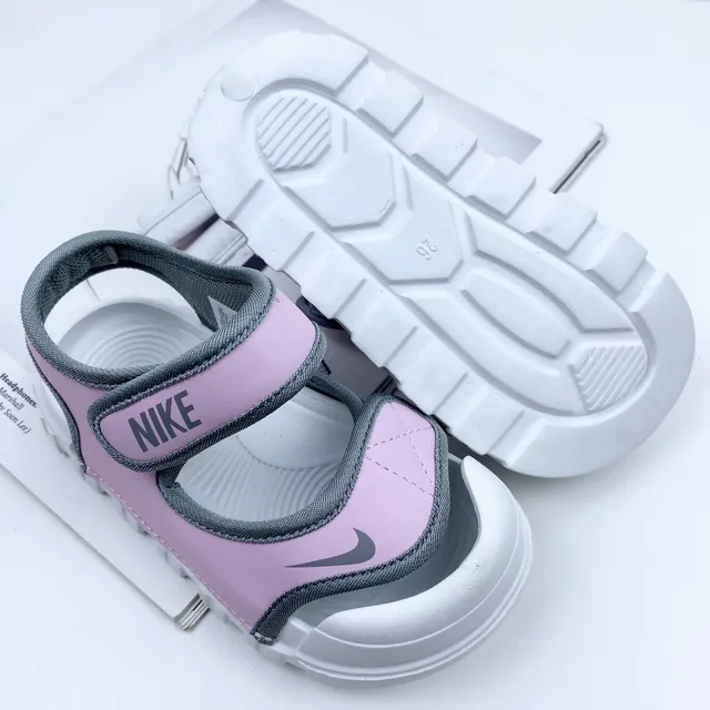 Nike Enfants Bleu Deux brides Velcro Sandales Casual 19