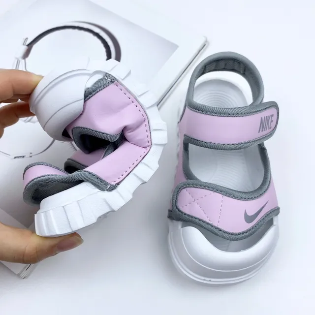 Nike Enfants Bleu Deux brides Velcro Sandales Casual 20