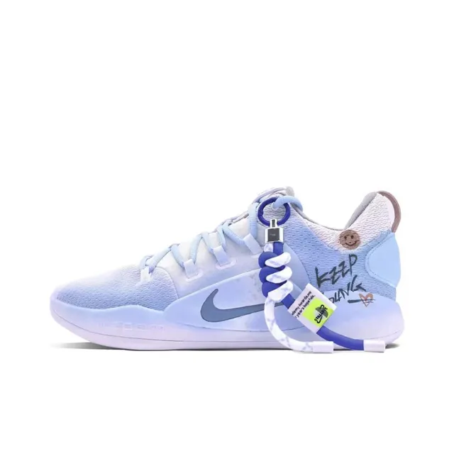 Nike Kyrie Low Blue Purple Textured Mesh Basketball Shoes 2