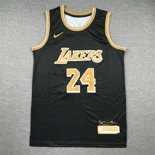 Nike Lakers Kobe Bryant No. 24 Black Select Edition Jersey