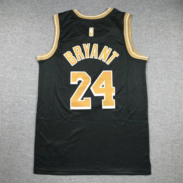 Nike Lakers Kobe Bryant No. 24 Maillot Noir Édition Sélective 2