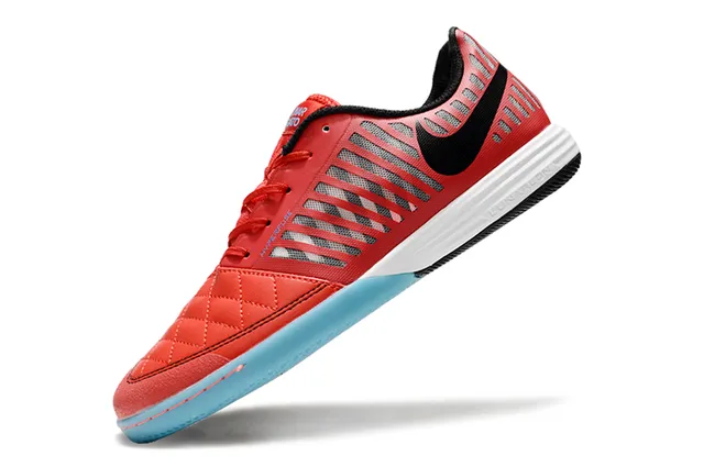 Nike Lunar Gato Jaune Marron Boîte à Doigts Matelassée Ventilation Cage Supérieure Chaussures de Football Intérieur 2