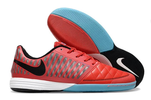 Nike Lunar Gato Jaune Marron Boîte à Doigts Matelassée Ventilation Cage Supérieure Chaussures de Football Intérieur 5