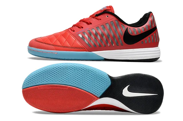 Nike Lunar Gato Jaune Marron Boîte à Doigts Matelassée Ventilation Cage Supérieure Chaussures de Football Intérieur 6