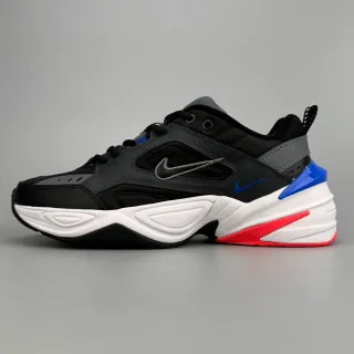 Nike M2K Tekno Black White Red Blue Lifestyle Sneakers