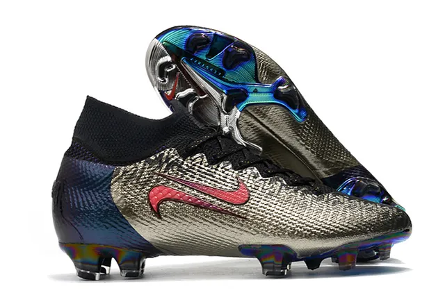 Nike Mercurial Superfly Iridescent Métallique Sol Ferme Chaussures de football 1