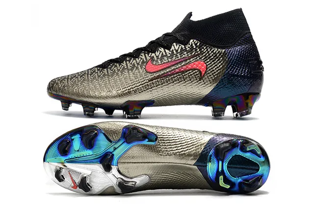 Nike Mercurial Superfly Iridescent Métallique Sol Ferme Chaussures de football 2