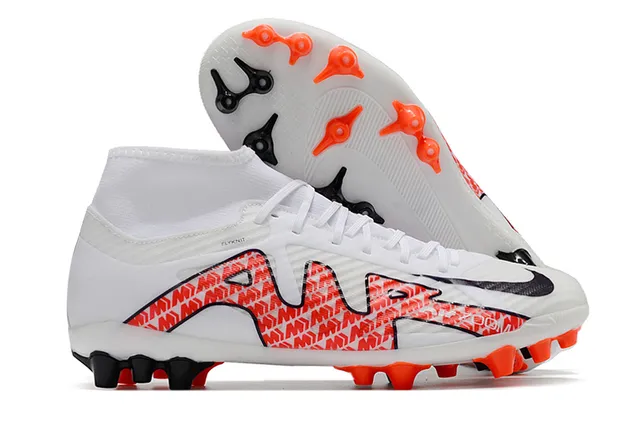 Nike Mercurial Superfly Multicolor Pink High-Cut Ankle Collar Geometric Camo Upper Firm-Ground Soccer Shoes 11