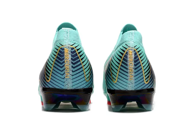 Nike Mercurial Vapor Mint Gold Iridescent Firm-Ground Soccer Shoes 4