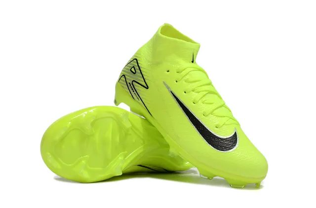 Nike Mercurial Vapor Neon Yellow Firm-Ground Soccer Shoes 2