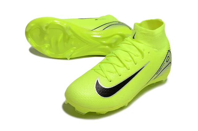 Nike Mercurial Vapor Neon Yellow Firm-Ground Soccer Shoes 3