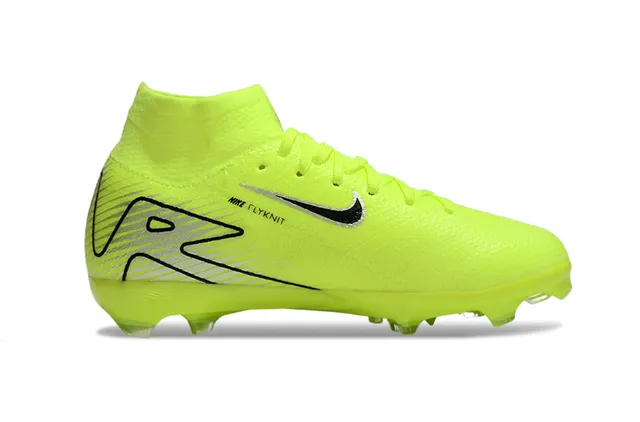 Nike Mercurial Vapor Neon Yellow Firm-Ground Soccer Shoes 5