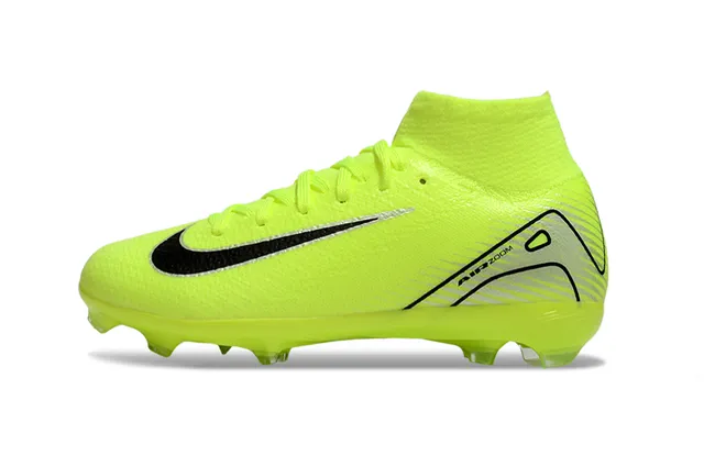 Nike Mercurial Vapor Neon Yellow Firm-Ground Soccer Shoes 6