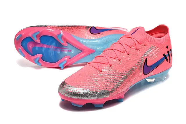 Nike Mercurial Vapor VR 粉蓝 钉地足球鞋 6