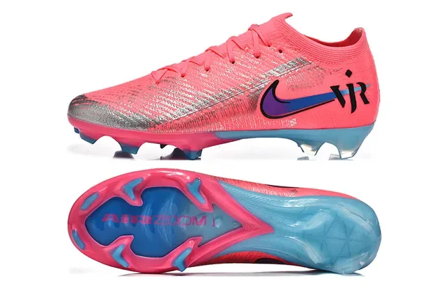 Nike Mercurial Vapor VR 粉蓝 钉地足球鞋 9
