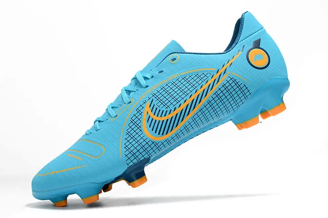 Nike Mercurial Vapor Wave Pattern Chaussures de football à crampons pour terrain ferme Mint et Neon Lime 16