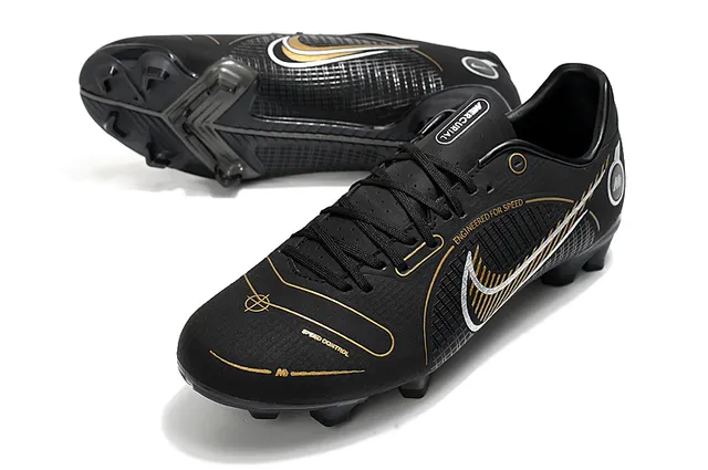 Nike Mercurial Vapor Wave Pattern Chaussures de football à crampons pour terrain ferme Mint et Neon Lime 24