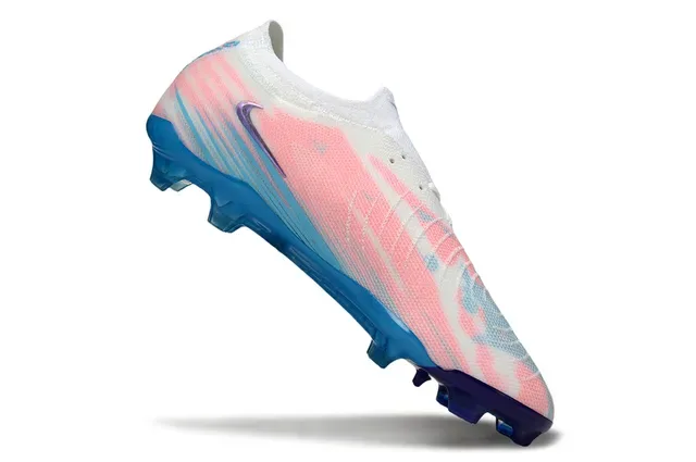 Nike Multicolor Knit Upper Gradient Color Blocking Firm-Ground Soccer Shoes 2