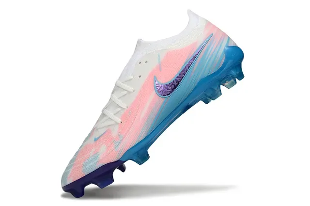 Nike Multicolor Knit Upper Gradient Color Blocking Firm-Ground Soccer Shoes 3