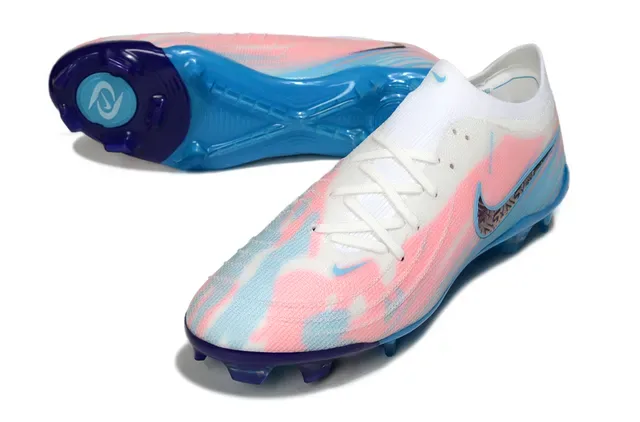 Nike Multicolor Knit Upper Gradient Color Blocking Firm-Ground Soccer Shoes 4