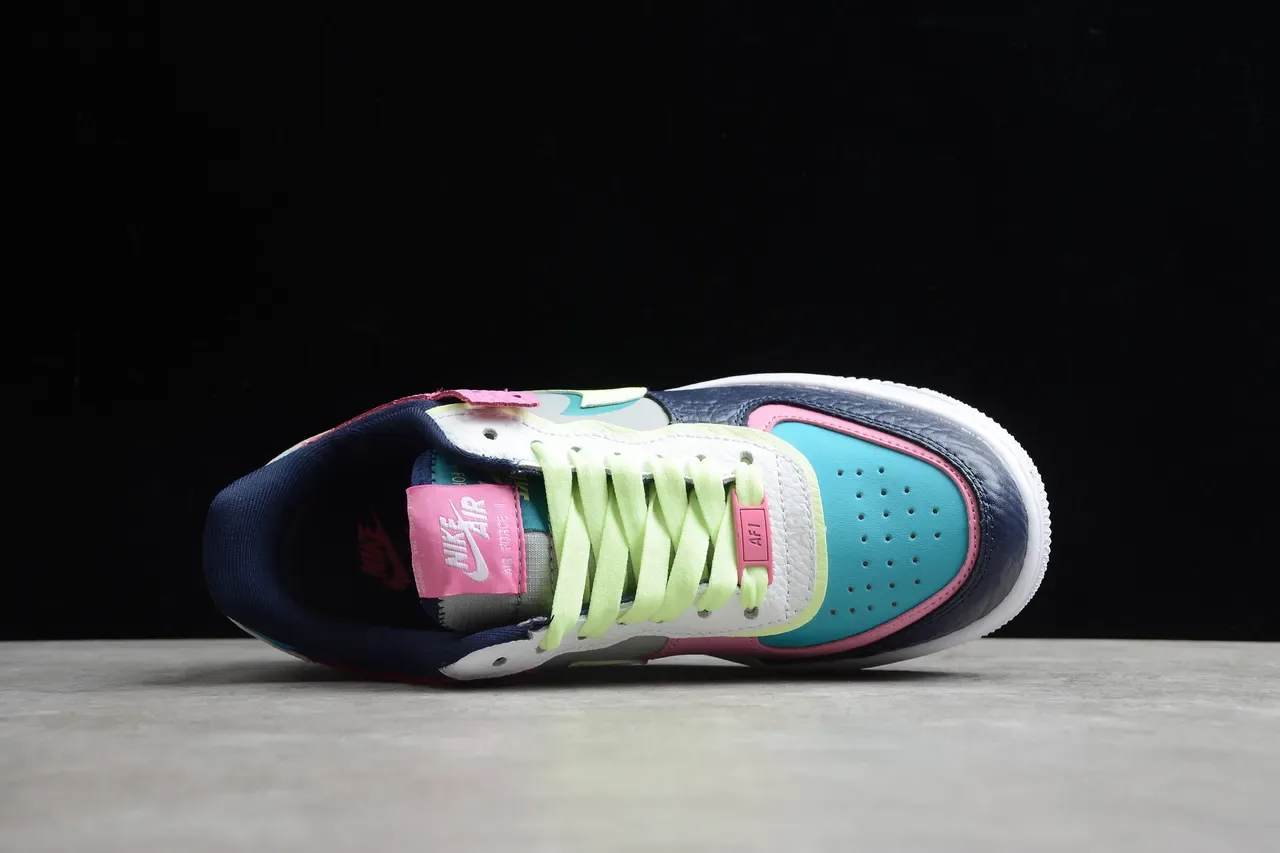Nike Multicolor Platform Sole Mixed-Material Upper Lifestyle Sneakers 4