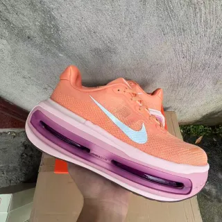 Nike Naranja Rosa Parte Superior de Knit Visible Air Zoom Unit Zapatillas de correr