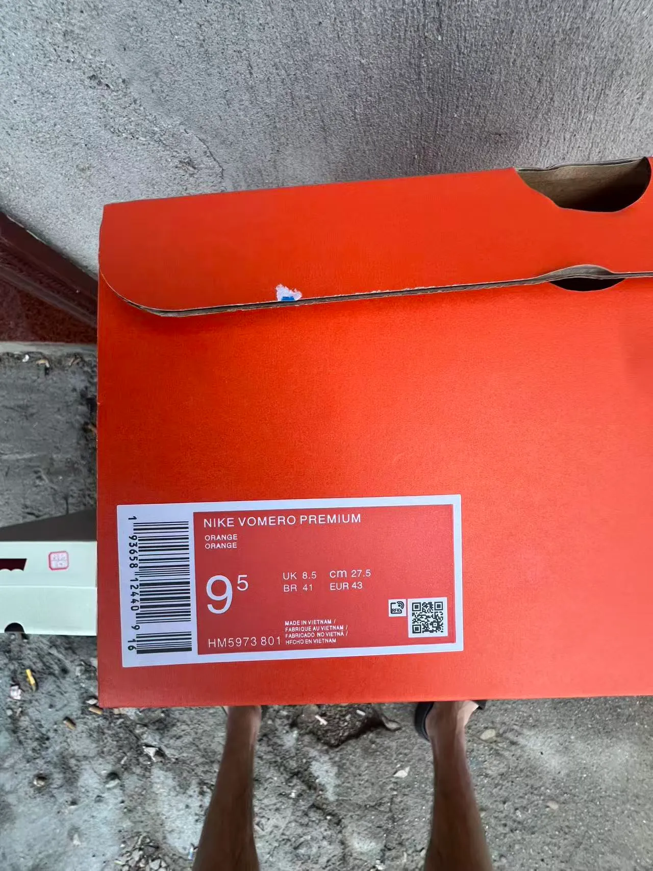 Nike Naranja Rosa Parte Superior de Knit Visible Air Zoom Unit Zapatillas de correr 10